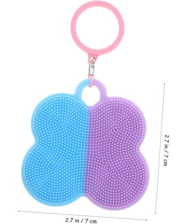 minkissy Facial Exfoliator Exfoliater Exfoliante Face Scrub Scrubber Face Exfoliating Brush Manual Facial Brush Face Exfoliator Silicone Brush for Face Clean Washbasin Sweat Pad Face Brush 7x7cm As Shown 1 - Buy Online on GoSupps.com