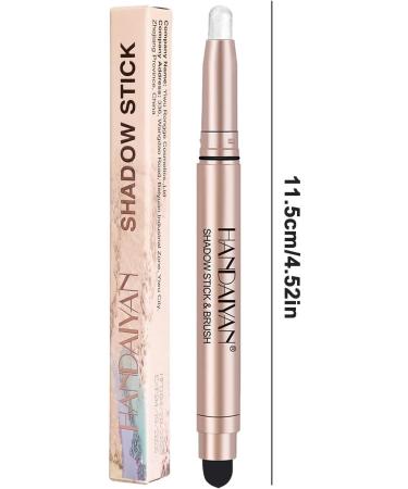 Glitter Eyeshadow Pencil Cream Eyeshadow Stick Waterproof Glitter Eyeshadow Eyeliner Long-Lasting Women Highlight Eyeshadow Makeup for Shopping Dating 01 - Buy Online on GoSupps.com