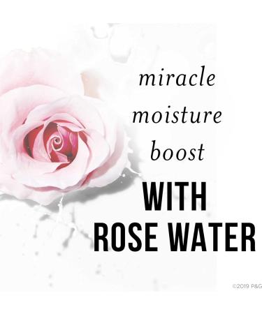 Pantene Miracle Moisture Boost Rose Water Shampoo and Conditioner 237 mL (Pack of 2) Unscented 261 mL (Pack of 2) - Buy Online on GoSupps.com