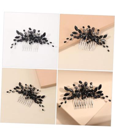 Decor Rhinestone Hair Accessories Hair Toppers Bridal Hair Accessories Hair Side Comb Hair Accessories for Women Bride Hair Comb Women Hair Comb Metal Wedding Crystal Dish Women's - Buy Online on GoSupps.com