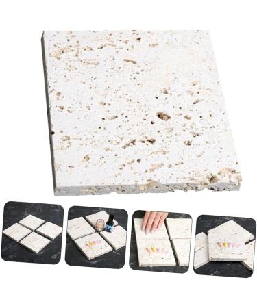 Ipetboom 1pc Nail Pad Magnetic Trays Manicure Board Nail Art Display Stand Photo Holder Clip Stand Peg Board Display Stand Decor Manicure Adornment Square Stone Display Board - Buy Online on GoSupps.com
