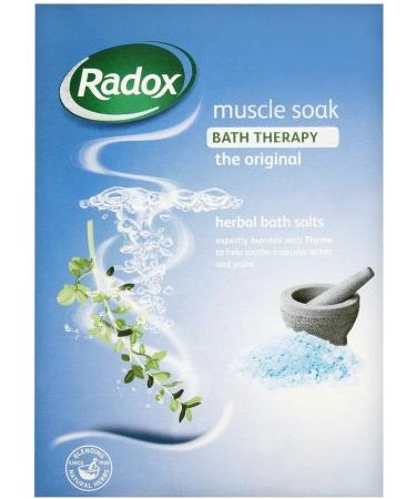 Radox Mineral Therapy Sels de bain pour massage musculaire m lang s de mani re unique avec des min raux des herbes et un parfum apaisant de thym pour un bain relaxant 400 g - Buy Online on GoSupps.com