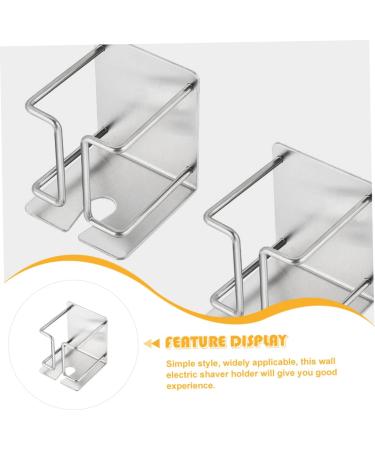 Ultechnovo Razor Hookers - Metal Wall Hanger for Electric Razors | Self-Adhesive Shaver Holder & Hairdressing Tools | International Shipping - Buy Online on GoSupps.com
