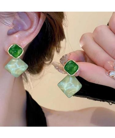 Shop Lymph Drainage Turmaline Energy Earrings - Magnetogen Lymph Flow Earrings for Women - Green One Size - International Shipping Available - Buy Online on GoSupps.com