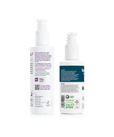 BetterYou Sleep Lotion Bundle - Magnesium Sleep Body Lotion for Women and Men - Magnesium Baby Cream - Lavender and Chamomile Infused - 2 pc - Buy Online on GoSupps.com