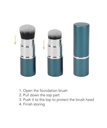 2 in 1 Volcanic Stone Oil Absorbing Scooter - Double Head Design with Strong Brush & Metal Box Protection (Blue) | International Shipping Available - Buy Online on GoSupps.com