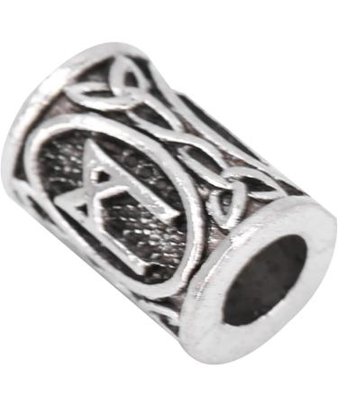 Beard Hair Beads 24Pcs Viking Hair Bead Alloy Vintage Dreadlock Beads Men Beard Tubes Hair Decoration Necklace Bracelet Jewelry DIY Braiding Jewelry Making Beads - Buy Online on GoSupps.com