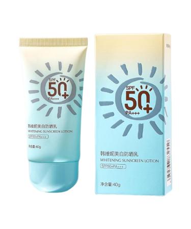Face Sunscreen Lotion SPF 50+ | PA+++ Gentle Formula Moisturises + Provides Broad-Spectrum Protection Suncream with Vitamin E Provides 48H Moisture & Immediate UVA & UVB Protection Cruelty Free