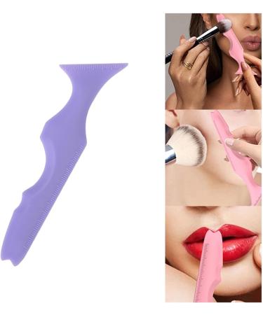 Multifunctional Eyeliner Stencils Makeup Aid Tool Reusable for Beginners Purple - Buy Online on GoSupps.com
