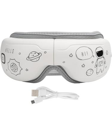 Rechargeable Warm & Vibration Eye Massager - Relieve Dark Circles & Eye Strain - International Shipping - Buy Online on GoSupps.com
