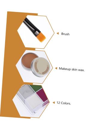 Buy NOLITOY Scar Makeup Tools - Wound Modeling Wax & Coagulated Blood Gel for Halloween | Best Scar Makeup Kit Online - Buy Online on GoSupps.com