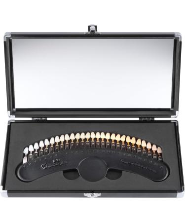 27 Colors Shade Guide Whitening Shade Chart Teeth Color Contrast Comparison for Home Beauty Salon Use R-27 - Buy Online on GoSupps.com