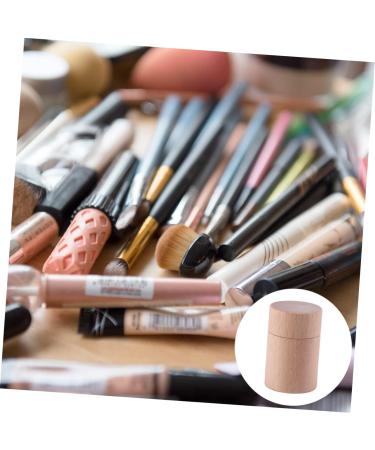 Angoily 1pc Lipstick Tube Refillable Lip Balm Tube Cosmetic Lip Balm Tubes Toilet Paper Empty Tube Container Portable Lipstick Holder Makeup Container Wood Blush Plastic The Light Natural - Buy Online on GoSupps.com