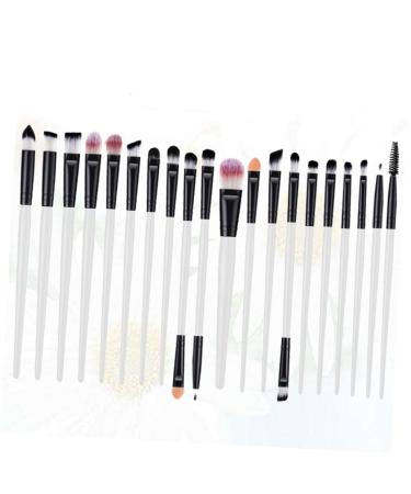 Shop Housoutil 60 Pcs Eyeshadow & Eyelash Brush Kit - Portable Makeup Accessories for Women | International Shipping - Buy Online on GoSupps.com