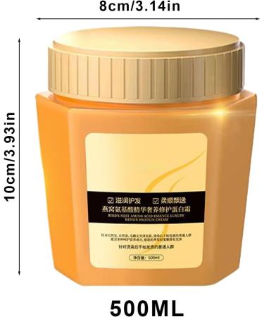 Apr s-Shampoing Pour Femmes - R paration Pointes Fourchues & Cheveux Ab m s 500ml Soin Nourrissant et Fortifiant Intense Apr s-Coloration & Brushing - Utilisation Salon & Maison - Buy Online on GoSupps.com