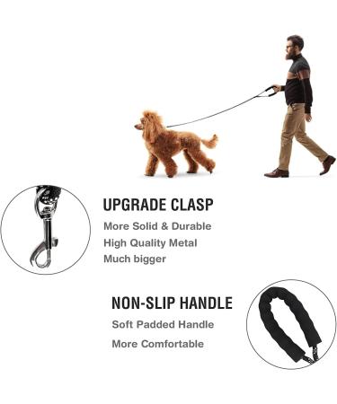 Dog Training Lead Long Leads Rope Nylon Floatable Long Reflective Recall Dog Training Rope with Comfortable Handle for Hiking Camping Walking (65FT/20M) - Buy Online on GoSupps.com