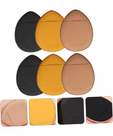 CANIGHT 6pcs Doigts Mini Poudre Femme Coussin De Doigt Femme Maquillage Portable Fournitures De Maquillage - Buy Online on GoSupps.com