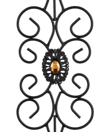 Sziqiqi Wall Candlestick Set - Black Metal Tealight Holders for Living Room Bedroom & Dining Room Decor - 2er Set - Buy Online on GoSupps.com