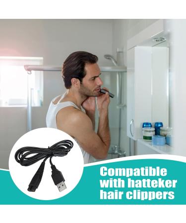Hatteker USB Shaver Charger Cable - 1.5M Replacement Charging Lead for RFC-588 RFC-598 RFC-690 RFC-692 RFC-696 RSCX-9598 RSCX-7568 - Buy Online on GoSupps.com
