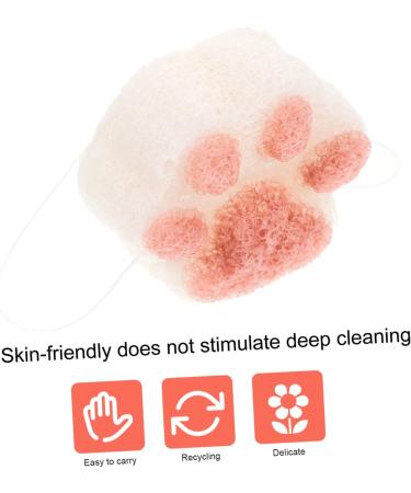 Beaupretty 3 Pcs Cartoon Bath Bubble Balls & Sponges | Kids Bath Bombs for Deep Cleaning - Hydrophilic Polyurethane Body Puffs - Buy Online on GoSupps.com