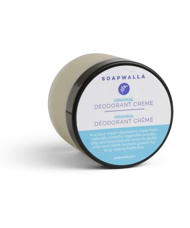 Soapwalla - Organic Deodorant Cream | Natural  Non-Toxic  Food Grade Ingredients (2 oz)