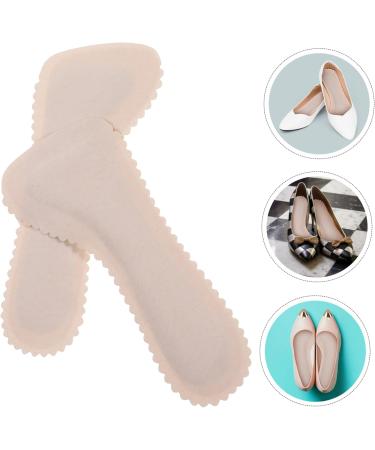 4 Pairs Cork Cropped Invisible Insoles - Anti-Slip Shoe Inserts for Comfort & Support | Cushioned Shoe Padding for Pumps & Everyday Walking - Buy Online on GoSupps.com
