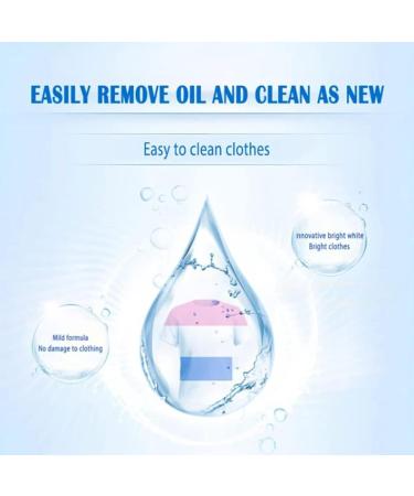 Active Enzyme Laundry Stain Remover Enzyme Laundry Stain Remover - White Shirt Guardian Garment Stubborn Stain Cleaner Oil Remover Active Enzyme Clothing Stain Remover (1pcs) 3pcs - Buy Online on GoSupps.com