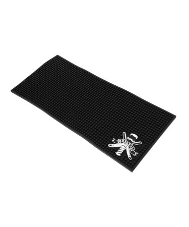 Non-slip Mat Storage Cushion Hair Styling Tools Mat Beauty Salon Tool Mat Salon Work Station Mat Heat Resistant Barbers Mat Haircut Tools Storage Mat Barber Organizer Mat