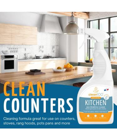 Buy 100% Natural Kitchen Multipurpose Cleaner | Safe Biodegradable Cleaning Spray for Your Home - Buy Online on GoSupps.com