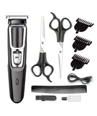 Hair Clippers for Men Professional Cordless Clippers Haircut Hair Trimmer Kit Rechargeable Head Shaver for Kids and Adult Beard Trimmer Men Rechargeable A-classic
