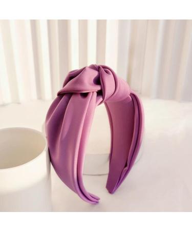 Wholesale Ozaqv Women's Wide Solid Color Headband - White Casual Turban Hair Accessories - Buy Online on GoSupps.com