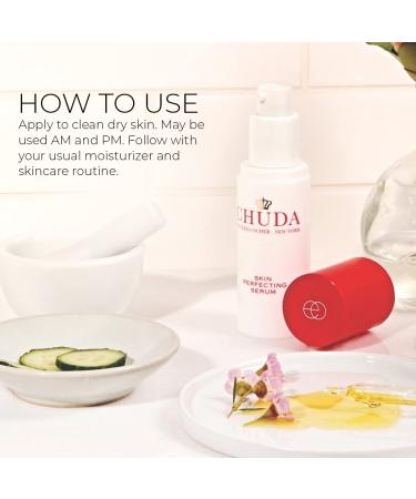 Chuda Skin Perfecting Serum - AHA Brightening & Hydrating Anti-Aging Facial Serum - 30ml for Radiance & Clarity - Buy Online on GoSupps.com