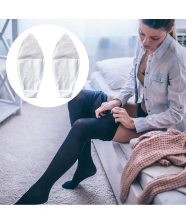 Open Toes Compression Socks - Relief & Comfort | Slip Stocking Applicator & Aid - 2 Pack - Buy Online on GoSupps.com