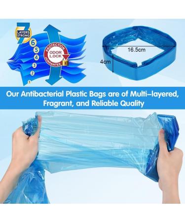 Yuragim 10-Pack Diaper Refill Cassettes | Anti-Odor Smell-Tight Design | Compatible with Diaper Pails & Litter Loose - Buy Online on GoSupps.com