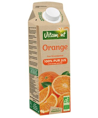 Vitamont Pur Jus d'Orange 1 litre