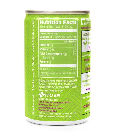 Matcha Love Sweetened Green Tea Energy Shots - 20 Pack (5.2 oz) | Boost Energy & Focus - Buy Online on GoSupps.com