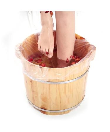 100 Pcs Disposable Foot Tub Liner Portable Bath Basin Bags Plastic Foot Bath Basin Pedicure Liners Thin Large Sanitary and Odorless Plastic Liners bags for Foot Soak Bath Pedicure Spa Hotel Home Use - Buy Online on GoSupps.com