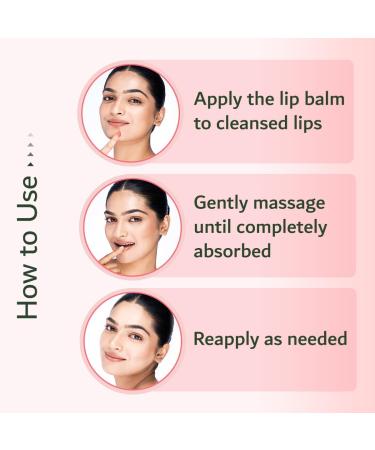 Strawberry Lip Balm for Girls | Hydrating Shea & Murumuru Butter | Derma Certified Paraben & Sulphate Free - 7g - Buy Online on GoSupps.com