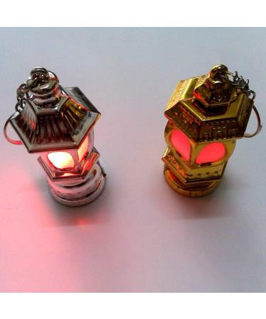 FRCOLOR LED Key Trailer Lanterns - Set of 20 Portable Mini Lanterns | Perfect Ramadan Gifts | Random Colors - Buy Online on GoSupps.com