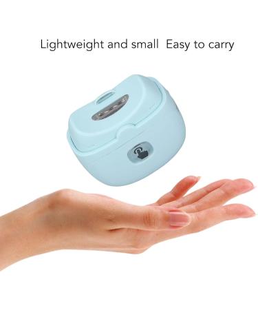 Electric Nail Grinder with Smart Chip Proof and Anti Pinch Design Rechargeable Nail Trimmer for Baby Adults (blue) - Buy Online on GoSupps.com