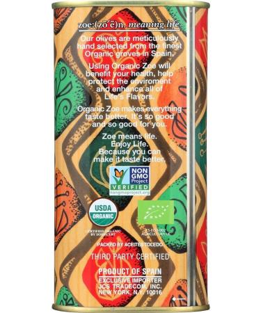 Zoe Organic Extra Virgin Olive Oil - 25.5 Oz | Pure, Cold-Pressed & Sustainable - Buy Online on GoSupps.com