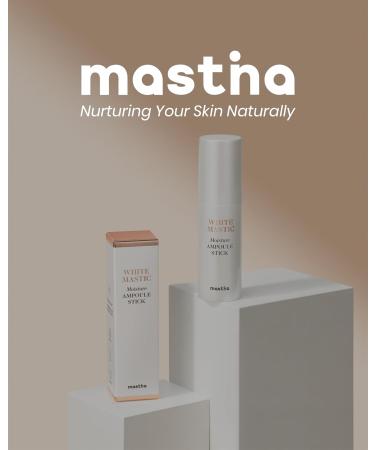MASTINA White Mastic Moisture Ampoule Stick - Korean Vegan Skin Care for Wrinkle Reduction Elasticity & Radiance - Multi Balm for Face Lips Eyes Neck (0.35oz - Buy Online on GoSupps.com