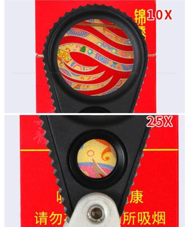 10X 25X Metal Folded Magnifier for Jewelry Reading Hobbies Insects Viewer Crafts Pocket Loupe Jewelers Loupe Workbench Sewing Repair Small Gift - Buy Online on GoSupps.com