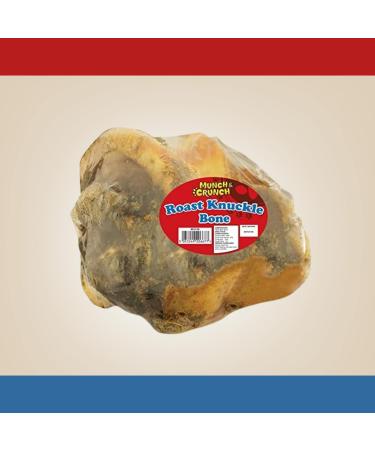 Munch & Crunch Roast Knuckle Bones for Dogs x 2 | 100% Natural Treats | Dog Chew Bones 2 Count (Pack of 1) 1.0 - Buy Online on GoSupps.com