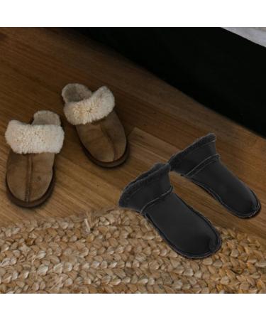 Fuzzy Winter Shoe Inserts - Warm & Comfortable Fluffy Inserts | 1 Pair 26x9CM for All Shoes - Buy Online on GoSupps.com