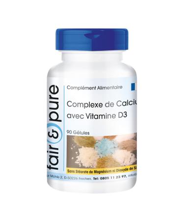 Fair & Pure - Calcium complex with vitamin D3 and magnesium - 90 capsules
