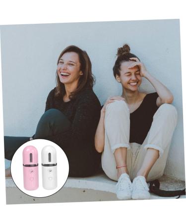 Baluue 2pcs Moisturizing Sprayer Moisturizing Spray Bottle Travel Humidifiers Nano Mist Sprayer Plating - Buy Online on GoSupps.com