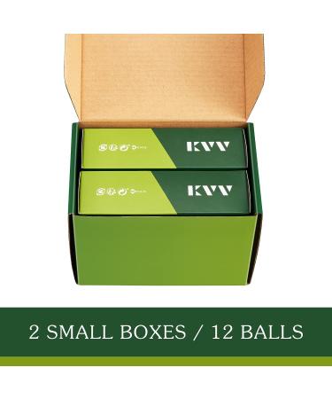 KVV High Performance Distance Golf Balls - 6 Ball Pack | Low Spin, Maximum Distance - Buy Online on GoSupps.com