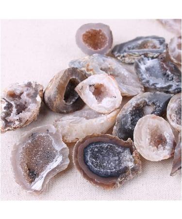 Natural Crystal Rough for 1Pcs Geodes OCO Agate Natural Crystals Druzy Halves Quartz Specimens DIY Decor Raw Stones and Minerals (Size : 1-3.5cm) (Size : 1-3.5cm) - Buy Online on GoSupps.com