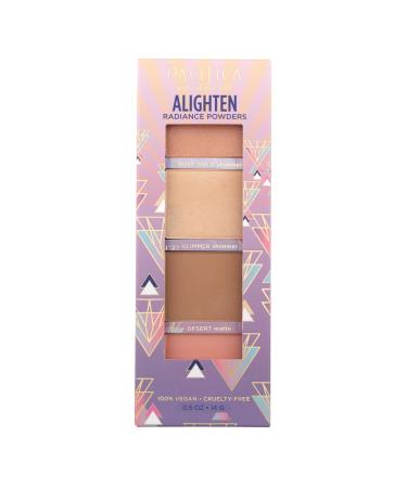 Pacifica Alighten Radiance Powders Palette - 0.5 oz | Vegan & Cruelty-Free - Buy Online on GoSupps.com